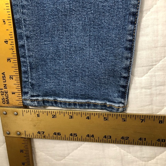 Old Navy Jeans Women's Size‎ 6 Tall Denim Blue Curvy O.G. Straight High Rise - Picture 12 of 12